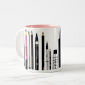 Make-up mug<33 zweifarbige tasse (Vorderseite Links)