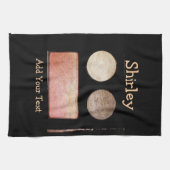Make-up Palette-Face von Shirley Taylor Geschirrtuch (Horizontal)