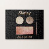 Make-up Palette-Face von Shirley Taylor Puzzle (Horizontal)
