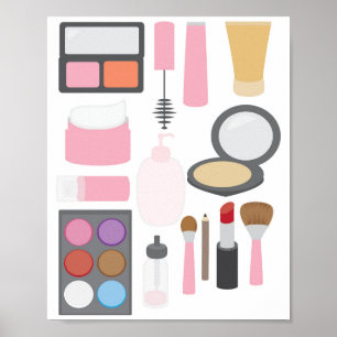 Make-up-Set Poster