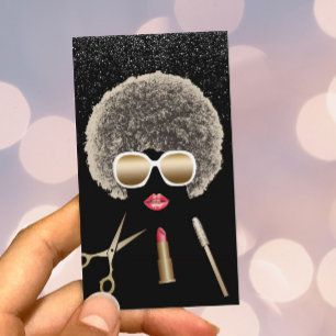 Make-up u. Haar-Stylistmoderner Visitenkarte