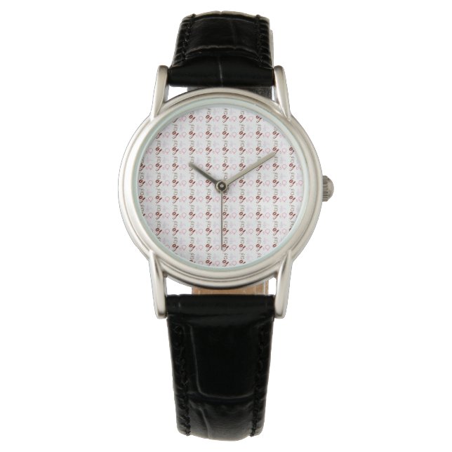 Make-up-Uhr Armbanduhr (Vorderseite)