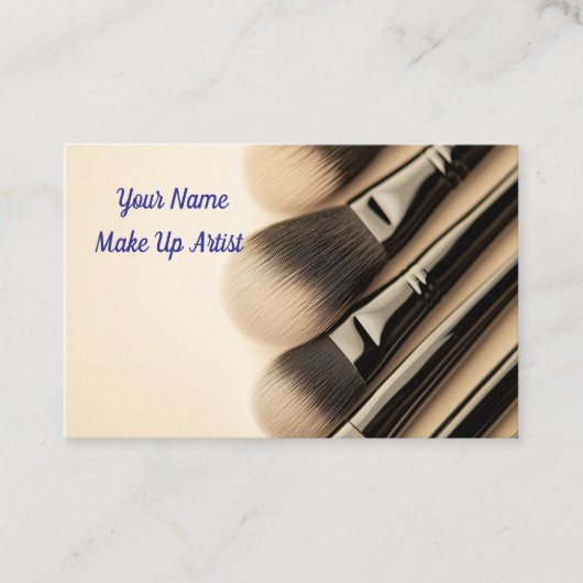 Make up visitenkarte (Vorderseite)