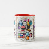 Make-up Zweifarbige Tasse (Mittel)