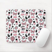 Make-upaufkleber-Muster Mousepad (Mit Mouse)