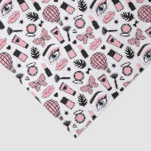 Make-upaufkleber-Muster Seidenpapier (Ausschnitt)