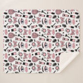 Make-upaufkleber-Muster Sherpadecke (Vorderseite (Horizontal))