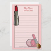 Make-upbriefpapier Briefpapier (Vorne/Hinten)