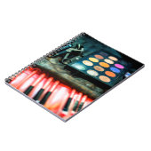 Make-upbürsten Notizblock (Linke Seite)