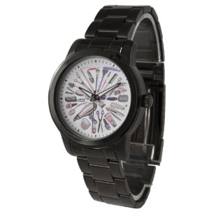 Make-upkreis-Entwurf Armbanduhr