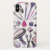 Make-upkreis-Entwurf Case-Mate iPhone Hülle (Rückseite)