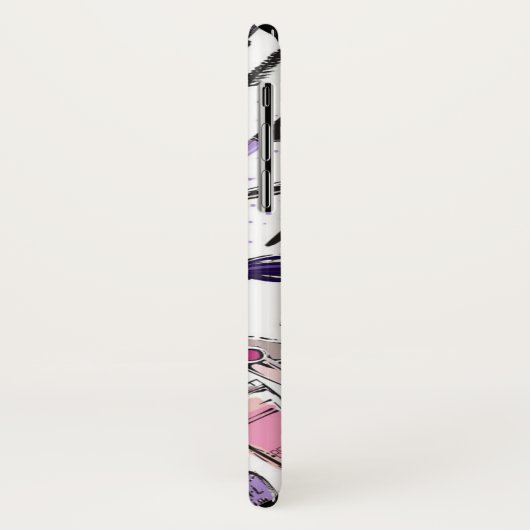 Make-upkreis-Entwurf Case-Mate iPhone Hülle (Hinten/Links)