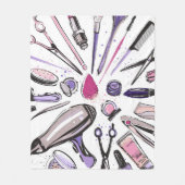 Make-upkreis-Entwurf Fleecedecke (Vorderseite)