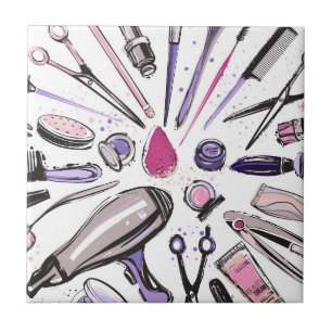 Make-upkreis-Entwurf Fliese