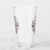 Make-upkreis-Entwurf Glas (Links)