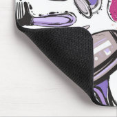 Make-upkreis-Entwurf Mousepad (Ecke)