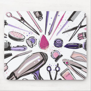 Make-upkreis-Entwurf Mousepad