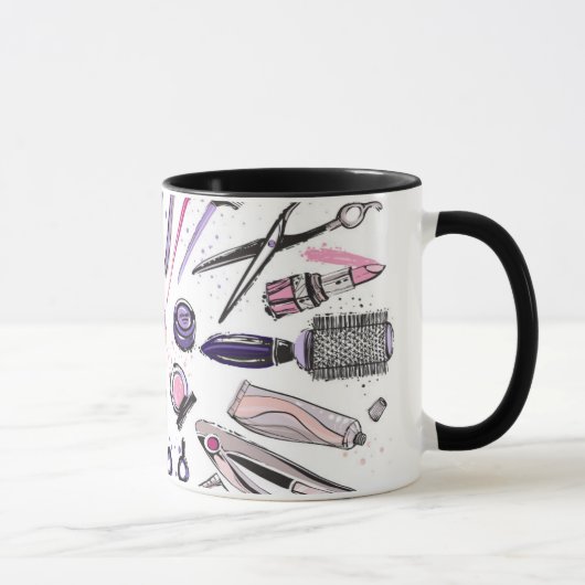 Make-upkreis-Entwurf Tasse (Rechts)