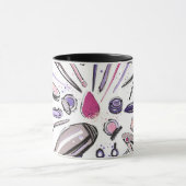 Make-upkreis-Entwurf Tasse (Zentrum)