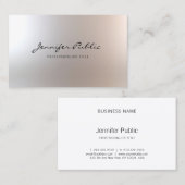 Make-upkünstler-eleganter feiner bezaubernder visitenkarte (Vorne/Hinten)