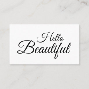 Make-upkünstler, Haar-Stylist/Salongeschäftskarte Visitenkarte