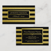 Make-upkünstler-Haar-Stylist-Schönheit Visitenkarte (Vorne/Hinten)