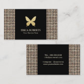 Make-upkünstler-moderner Visitenkarte (Vorne/Hinten)