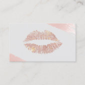 Make-upkünstler-moderner Visitenkarte (Vorderseite)