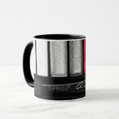 Make-upkünstler-Tasse Tasse (Vorderseite Links)
