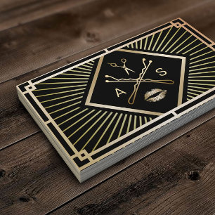 Make-upkünstler-u. Haar-Stylist-moderner Visitenkarte