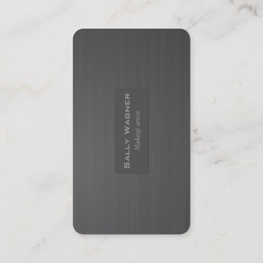 Make-upkünstler Visitenkarte (Rückseite)