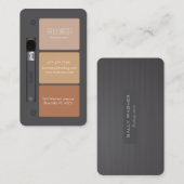 Make-upkünstler Visitenkarte (Vorne/Hinten)