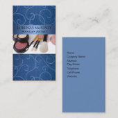 Make-upkünstlerii beruflicher Cosmetologist Visitenkarte (Vorne/Hinten)