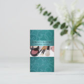 Make-upkünstlerii beruflicher Cosmetologist Visitenkarte (Stehend Vorderseite)