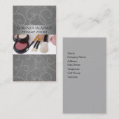 Make-upkünstlerii beruflicher Cosmetologist Visitenkarte (Vorne/Hinten)