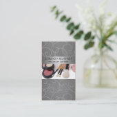 Make-upkünstlerii beruflicher Cosmetologist Visitenkarte (Stehend Vorderseite)