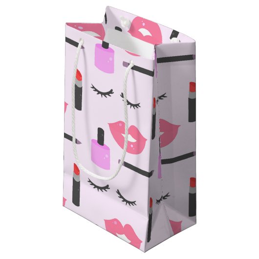 Make-upmuster Kleine Geschenktüte (Vorderseite Schrägansicht)