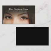 Make-upspezialisten-Modell-Gesichts-Augen Visitenkarte (Vorne/Hinten)