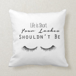 Make-uptypographie-Kissen Kissen