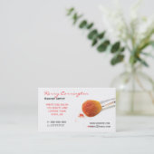 Make-upVisitenkarten Visitenkarte (Stehend Vorderseite)