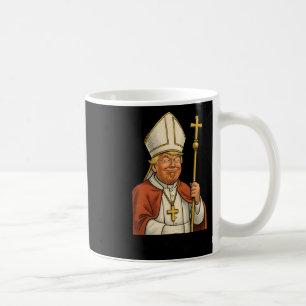 Make Vatican Great Again Lustiger Papst Trump Retr Kaffeetasse
