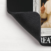 Make Vatican Great Again Lustiger Papst Trump Retr Mousepad (Ecke)