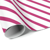 Make Your Gift Bloom in Deep Rose Pink Geschenkpapier (Rolleneckpunkt)
