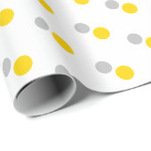Make Your Gift Shine in Gold & Silver Geschenkpapier (Rolleneckpunkt)