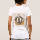 Make Your Move – Chess Piece Design T-Shirt (Rückseite)