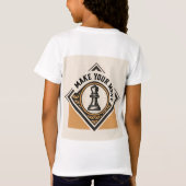 Make Your Move – Chess Piece Design T-Shirt (Rückseite)