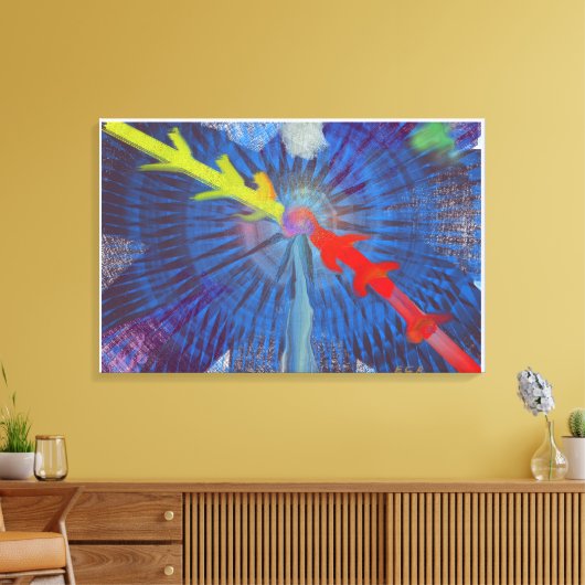 Make your office a statement leinwanddruck (Insitu (Wohnzimmer))