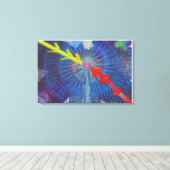 Make your office a statement leinwanddruck (Insitu (Holzboden))