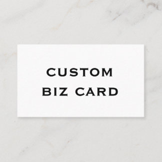 MAKE YOUR OWN BUSINESS CARDS VISITENKARTE