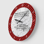 MAKE YOUR OWN CLOCK GROßE WANDUHR (Winkel)